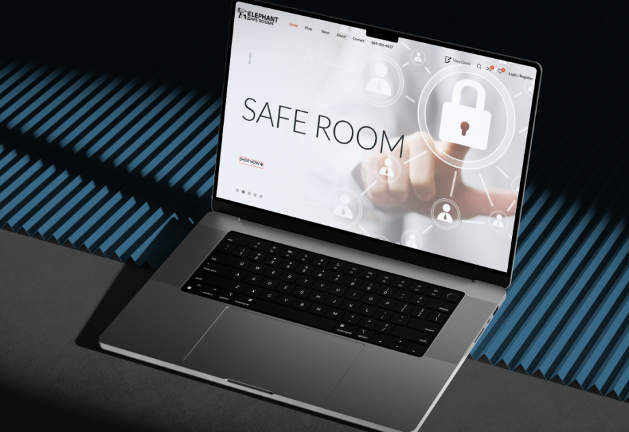 Elephant Safe Room targets homeowners and businesses seeking advanced safety solutions through custom safe room designs. This project was born from a need to educate and reassure clients about safety options, blending innovative design with practical functionality.