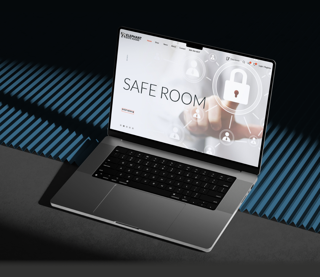 Elephant Safe Room targets homeowners and businesses seeking advanced safety solutions through custom safe room designs. This project was born from a need to educate and reassure clients about safety options, blending innovative design with practical functionality.